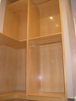 Vestidor de arce a medida